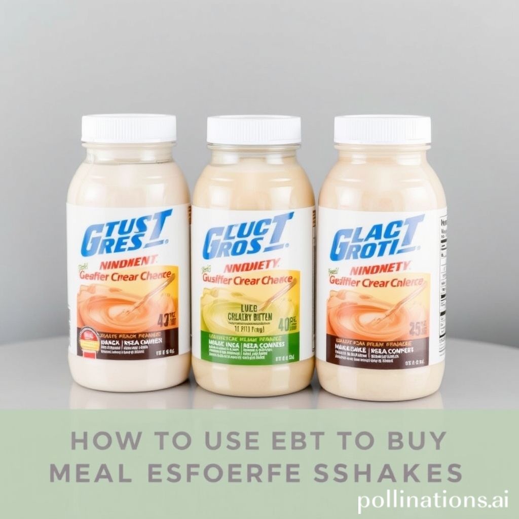 Can You Buy Meal Replacement Shakes With EBT?